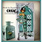 CREATIVE EXPRESSIONS und COUTURE CREATIONS Cutting and embossing Template: 3 Rectancles with stitchlines