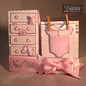 Craftemotions Sara Signature Collection Kleine Engel Metal template: Thema van de baby