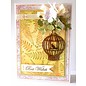 CREATIVE EXPRESSIONS und COUTURE CREATIONS Joy!Crafts, cutting and embossing template: bird cage