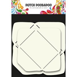 Dutch DooBaDoo Art template for the design of envelopes in 2 sizes