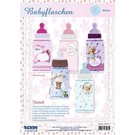 Bilder, 3D Bilder und ausgestanzte Teile usw... Craft kit for 6 baby bottle cards