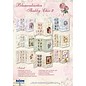 Vintage, Nostalgia und Shabby Shic Ensemble de cartes florales Shabby Chic, pour concevoir 9 cartes pliantes!