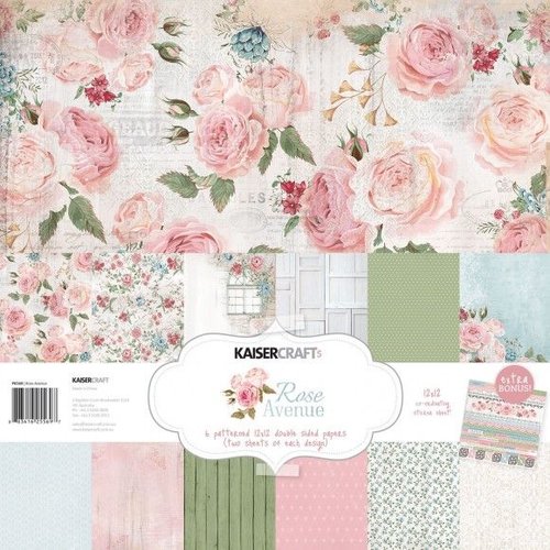 Kaisercraft und K&Company Kaisercraft, Papierblock 30,5x30,5cm Rose avenue Kaisercraft und K&Company Kaisercraft, Papierblock 30,5x30,5cm Rose avenue
