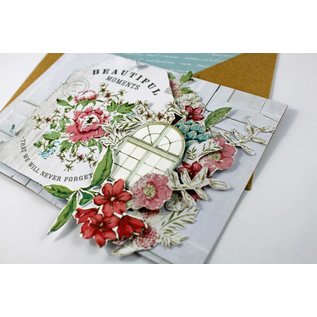 Kaisercraft und K&Company Plantilla de estampado decorativo Kaisercraft, Rose Avenue