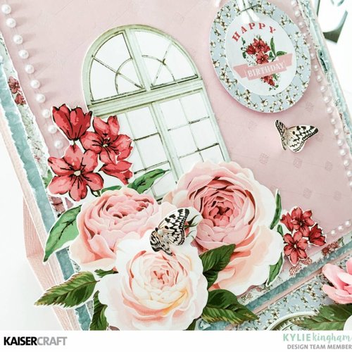 Kaisercraft und K&Company Kaisercraft decorative Stanzschablone, Rose avenue Kaisercraft und K&Company Kaisercraft decorative Stanzschablone, Rose avenue