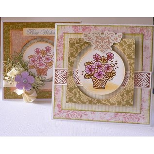 Couture Creations Blocco di carta, 15,2 x 15,2 cm, "C'est la vie"