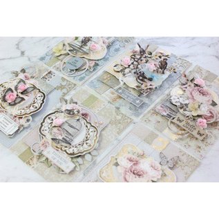 Kaisercraft und K&Company Cards and scrapbooking paper, "Romantique", 30.5 x 30.5 cm