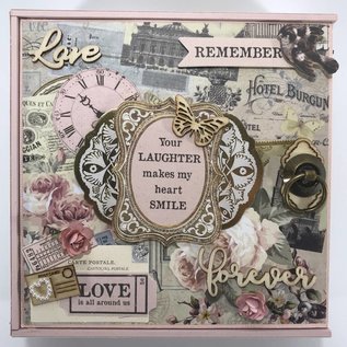 Kaisercraft und K&Company Carte e carta scrapbooking, "Romantique", 30,5 x 30,5 cm