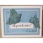 Marianne Design Cutting and Embossing Template + stamps: butterflies