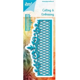 Joy!Crafts / Jeanine´s Art, Hobby Solutions Dies /  Snij  en embossing sjabloon:  lace rand