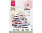 Catalogue 2017 par Marianne Design, de nombreux exemples avec des pochoirs et des timbres!
