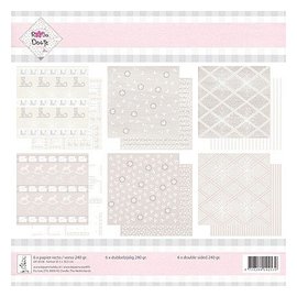 Designer Papier Scrapbooking: 30,5 x 30,5 cm Papier Bloc de papier, 30,5 x 30,5 cm, 240 gr