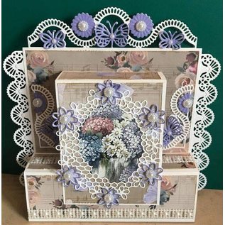 Joy!Crafts / Jeanine´s Art, Hobby Solutions Dies /  Découpage et Gaufrage meurent: Cadre de fleur