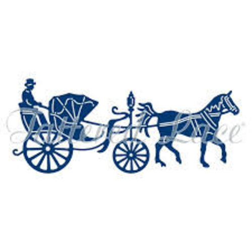 Tattered Lace Stanz- und Prägeschablone: Vintage Pferd mit Kutsche - zurück vorrätig! Tattered Lace Stanz- und Prägeschablone: Vintage Pferd mit Kutsche - zurück vorrätig!