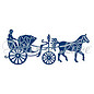 Tattered Lace plantilla de corte y estampado: Vintage Carriage