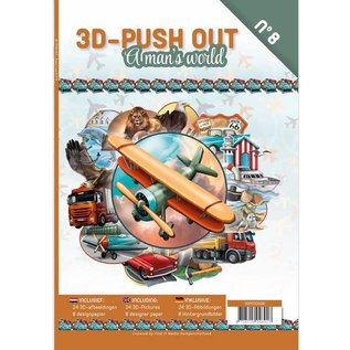AMY DESIGN og komplet bog med 24 3D-billeder