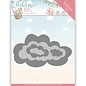 Yvonne Creations cutting and embossing template:  clouds