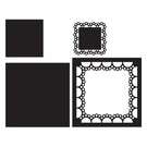 Marianne Design Marianne Design, Stanzschablone: Passe-partout square,  CR1240