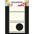 Dutch DooBaDoo A4 Plastik Schablone: Card Art cirkel Pop Up