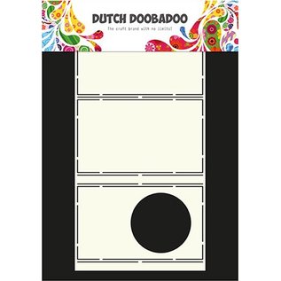 Dutch DooBaDoo A4 máscara de plástico: Tarjeta del arte del corazón Pop Up - Copy