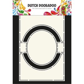 Dutch DooBaDoo Plantilla de plástico A4: Card Art Circle