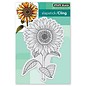 Penny Black Sello de goma, girasol