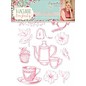 Crafter's Companion Diseños de sellos: Vintage Tea Party, Tea for Two