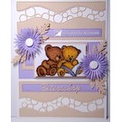 Joy!Crafts / Jeanine´s Art, Hobby Solutions Dies /  Transparent stamp: teddy bears