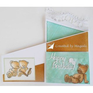 Joy!Crafts / Jeanine´s Art, Hobby Solutions Dies /  Stamp trasparente: orsacchiotti