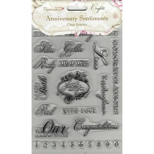 Docrafts / Papermania / Urban Transparent stamp, A5, text english