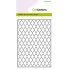 Crealies und CraftEmotions Gabarit de perforation, Grille environ 10,5x14,8cm