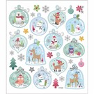 STICKER / AUTOCOLLANT weihnachten basteln, Sticker weihnachten  mit 30 Motiven