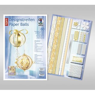 BASTELSETS / CRAFT KITS OFFERTA ESTATE! SET Artigianato: decorazione festiva, palline di carta