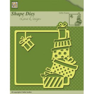 Nellie Snellen Die Cutting Template: Cadeaux