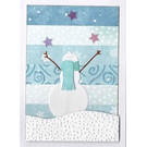 Penny Black Stansmal: Happy snowman, afmeting: 6.5 x 7 cm