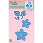 Nellie Snellen Punching template, Christmas rose (Christmas star)