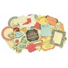 Kaisercraft und K&Company 50 Chipboards,  Kaisercraft looking glass collectables - Limited