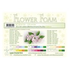 Leane Creatief - Lea'bilities und By Lene Blumen / Flower Foam sheets, creme farbe
