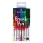 FARBE / STEMPELKISSEN Jeu de marqueurs Brosse Ecoline 5 couleurs!