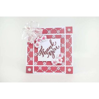 Tattered Lace NY! Punch Template: Trellis Background