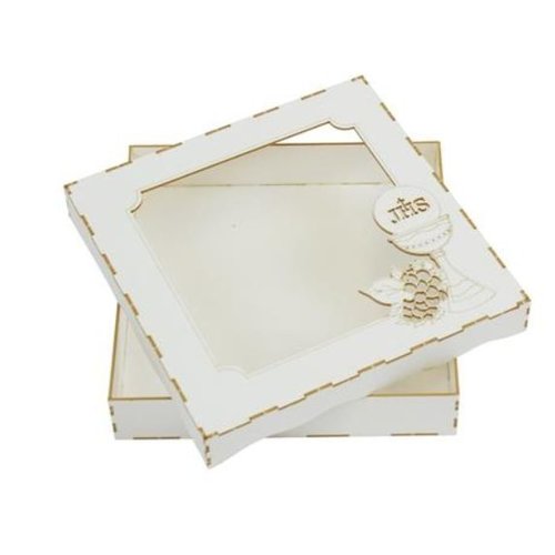 BASTELSETS / CRAFT KITS Chipboard Card Box, Communion BASTELSETS / CRAFT KITS Chipboard Card Box, Communion