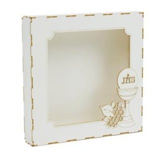 BASTELSETS / CRAFT KITS Chipboard Card Box, Kommunion