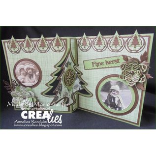 Crealies und CraftEmotions Cut Stencils, Crealies Hacer una tarjeta