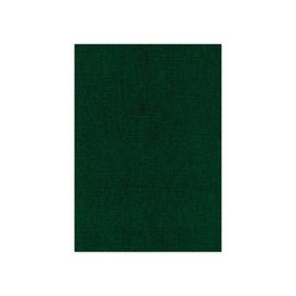 Karten und Scrapbooking Papier, Papier blöcke Linen cardboard, A5, Christmas green, 10 sheets