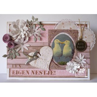 Joy!Crafts / Jeanine´s Art, Hobby Solutions Dies /  Punching Dies, tidløse blomster, Clematis Oval - Copy