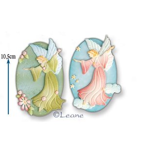 Leane Creatief - Lea'bilities und By Lene Snij en embossing mall: Fairy / Angel