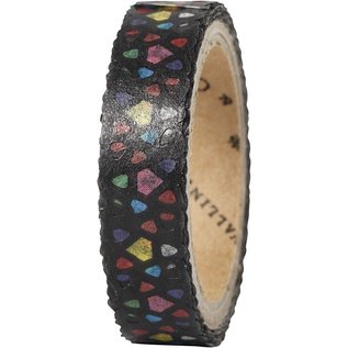 DEKOBAND / RIBBONS / RUBANS ... Washi tape with lace pattern, W 10 mm, 5m