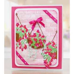 Tattered Lace cutting dies, Vintage Botanicals Fuschia