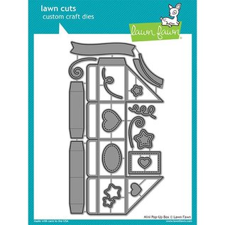 Elisabeth Craft Dies , By Lene, Lawn Fawn Cutter, Lawn Fawn Mini Pop-Up Box