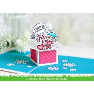 Elisabeth Craft Dies , By Lene, Lawn Fawn Snijmallen, Lawn Fawn Mini Pop-Up Box